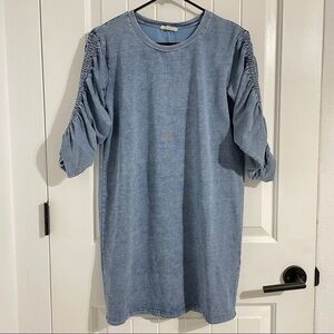 jane delancey denim dress Jane + delancey denim